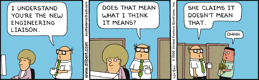 Dilbert Cartoon
